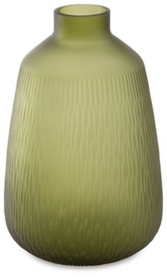 Scottyard - Vase - 13" - Olive Green