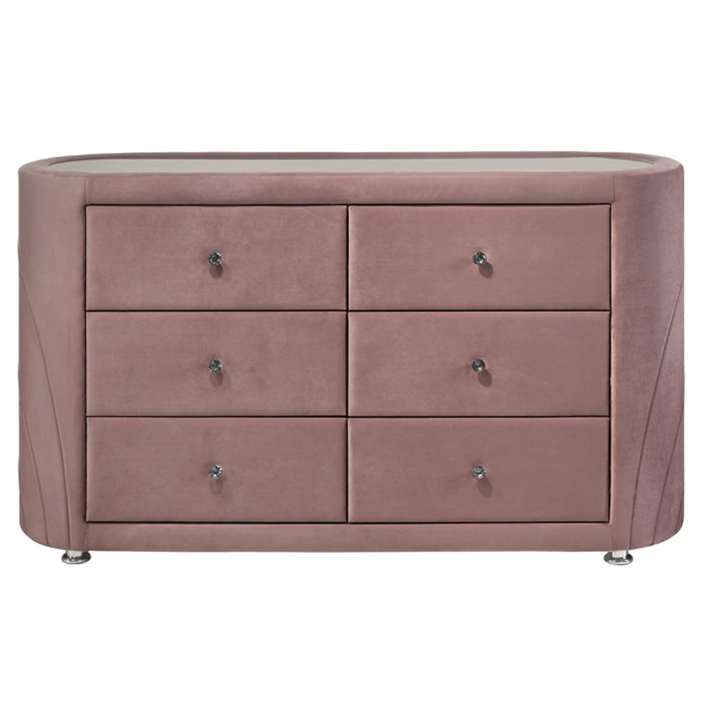 salonia-dresser-pink-velvet