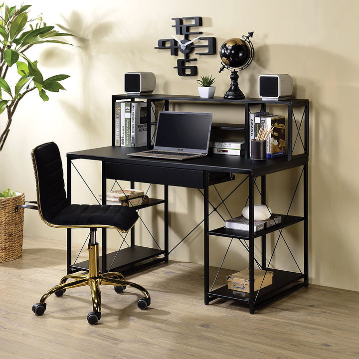Amiel - Writing Desk - Black