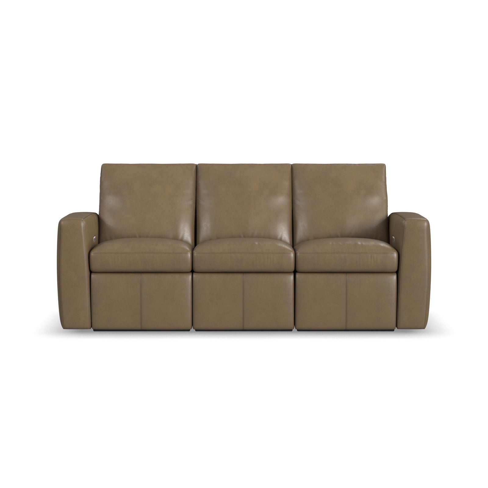 Flexsteel 1865-62P-73401 Aria  Power Reclining Sofa  Fawn