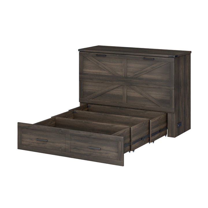 full-size-farmhouse-murphy-cabinet-bed-with-charging-station-and-storage-rustic-gray