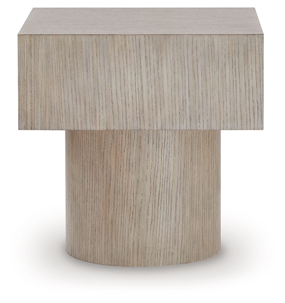 Jorielyn - Square End Table - Light Grayish Brown by Ashley Furniture product image
