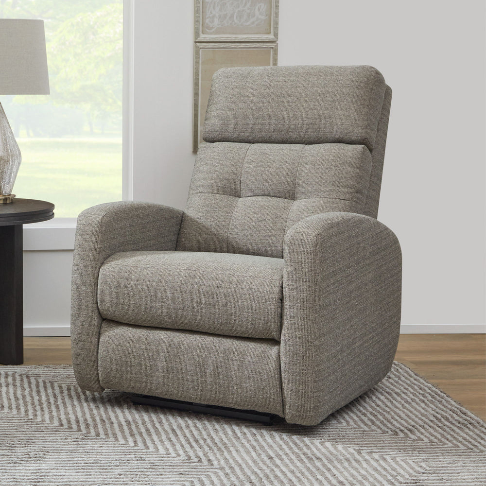 Charlotte Power Recliner With Power Headrest & Lumbar Gray