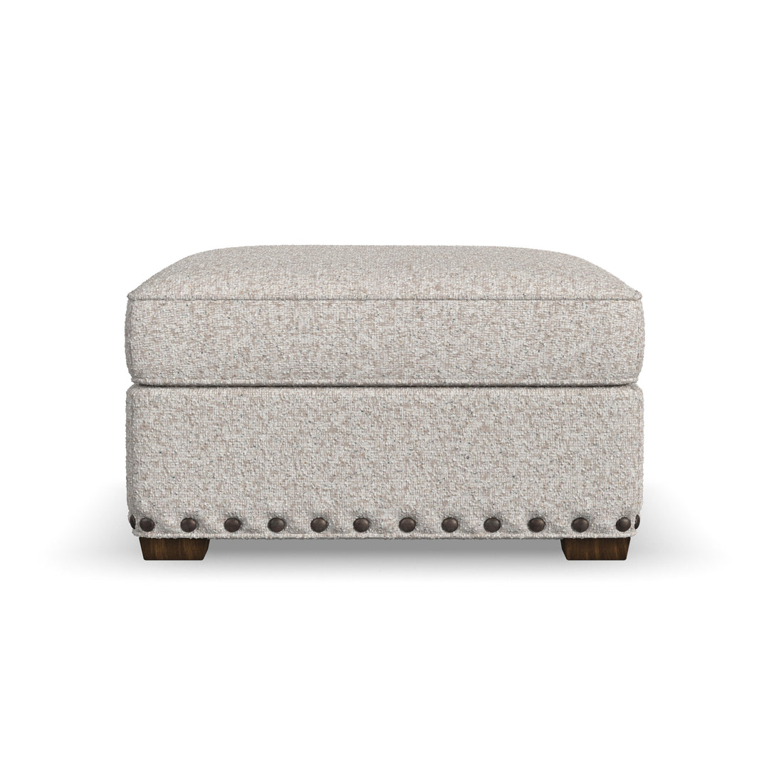 Milo  Cocktail Ottoman  Beige