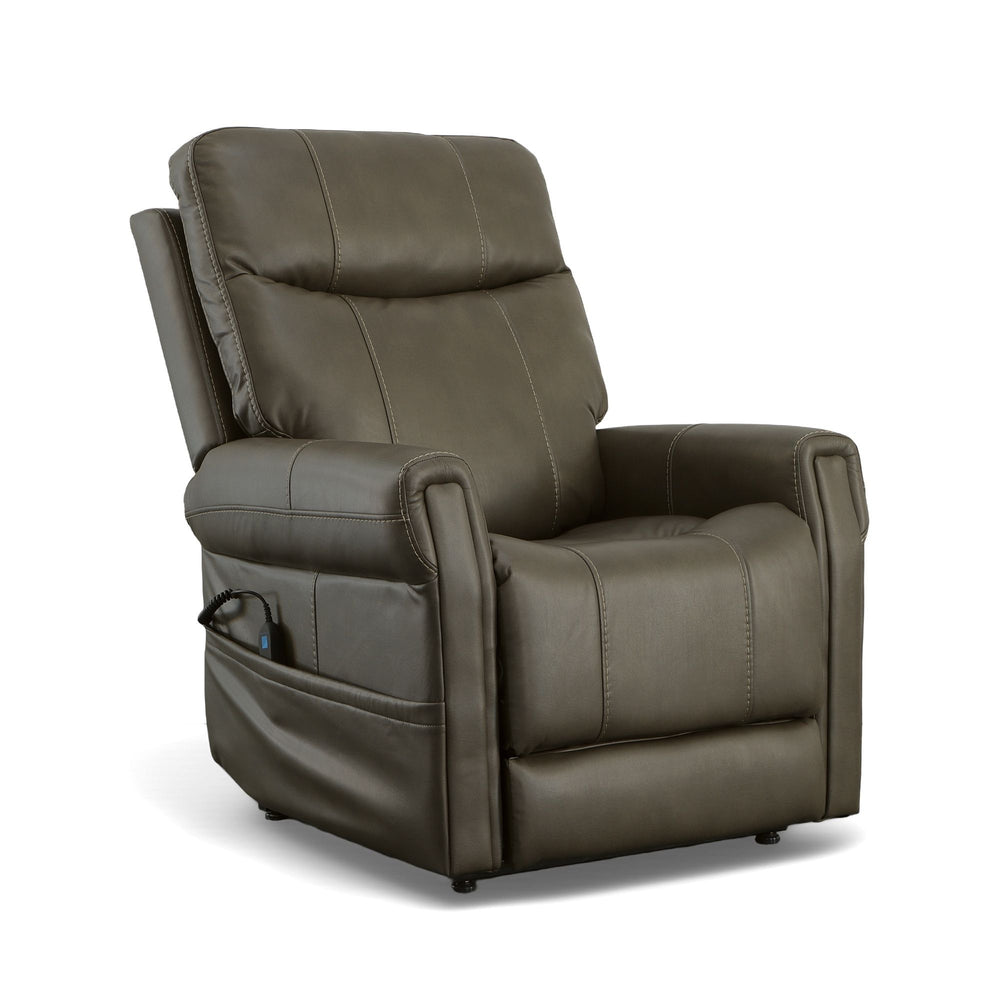 Jenkins Fabric Power Lift Recliner with Right
