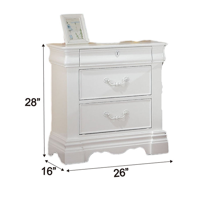 Estrella - Nightstand - White