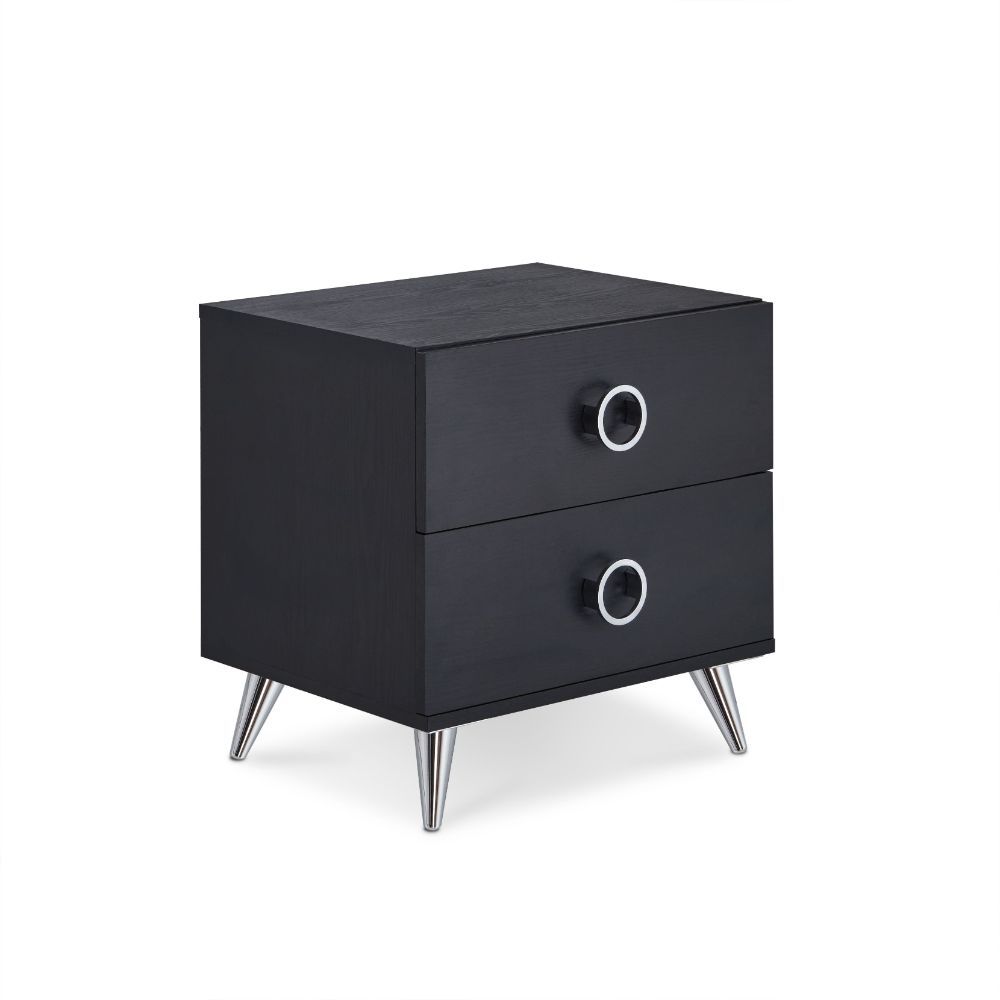 Elms - Accent Table - Black
