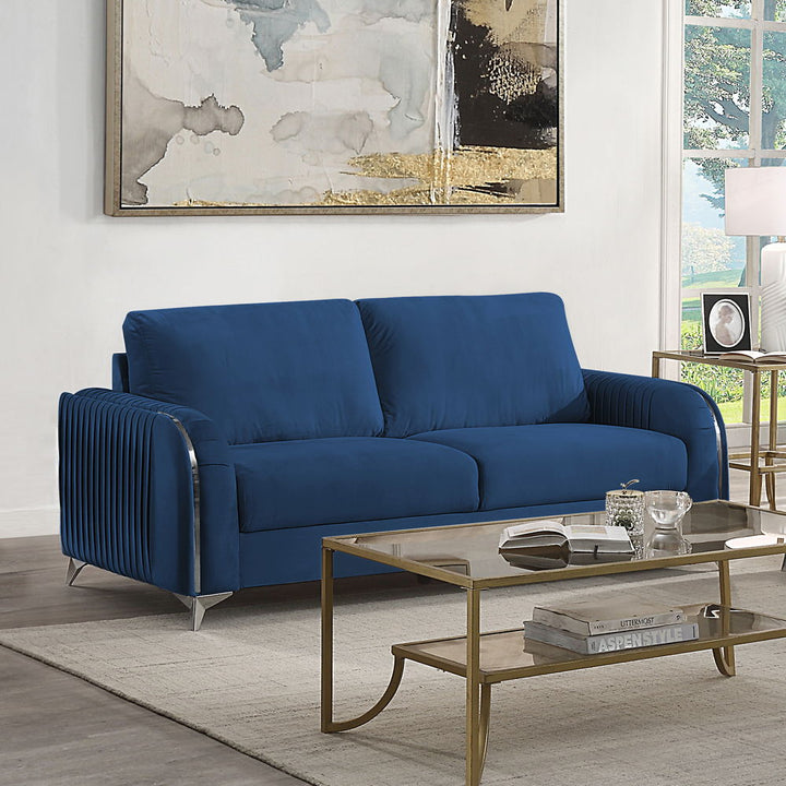 ACME Furniture Wenona Sofa Blue Velvet