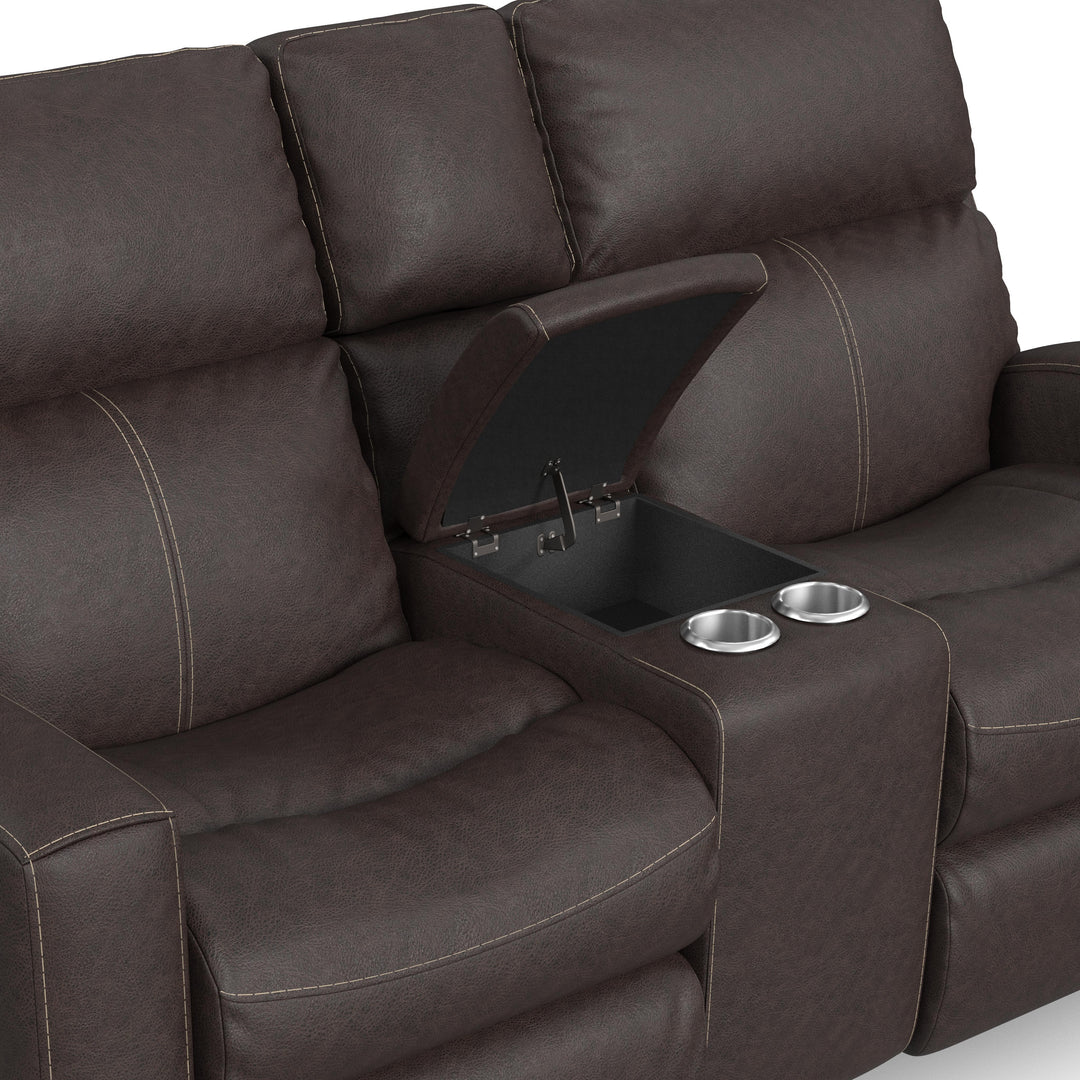 flexsteel-b3805-601l-score-power-reclining-loveseat-with-console-power-headrests-lumbar-brown