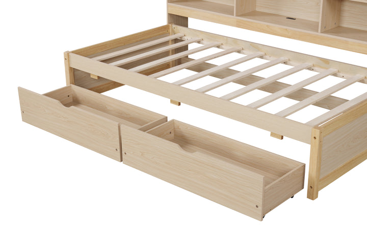 twin-size-bed-frame-with-side-bookshelves-two-drawers-and-built-in-usb-port-natural-color