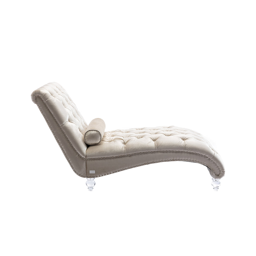 velvet-chaise-lounge-button-tufted-upholstered-chair-beige-velvet