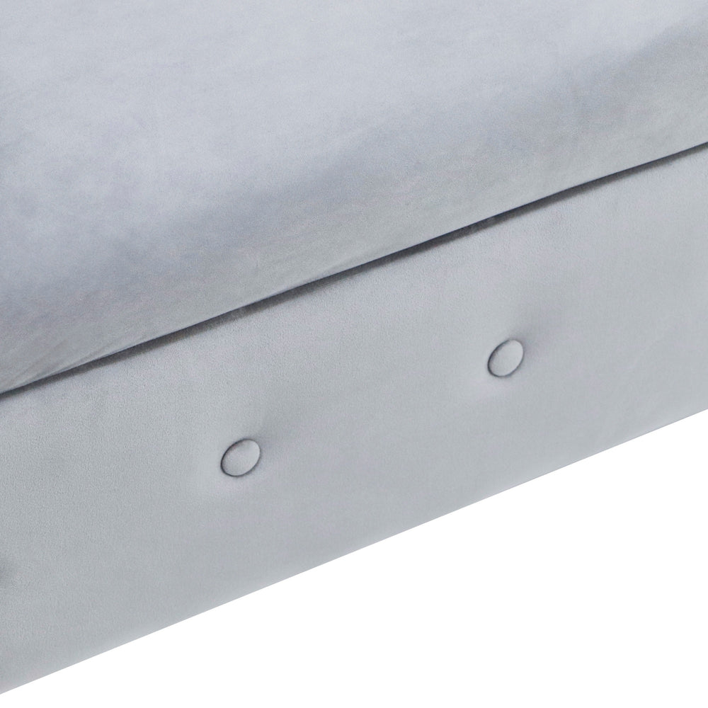 grey-velvet-lounge-chaise-with-storage-pillow-modern-upholstered-rolled-arm
