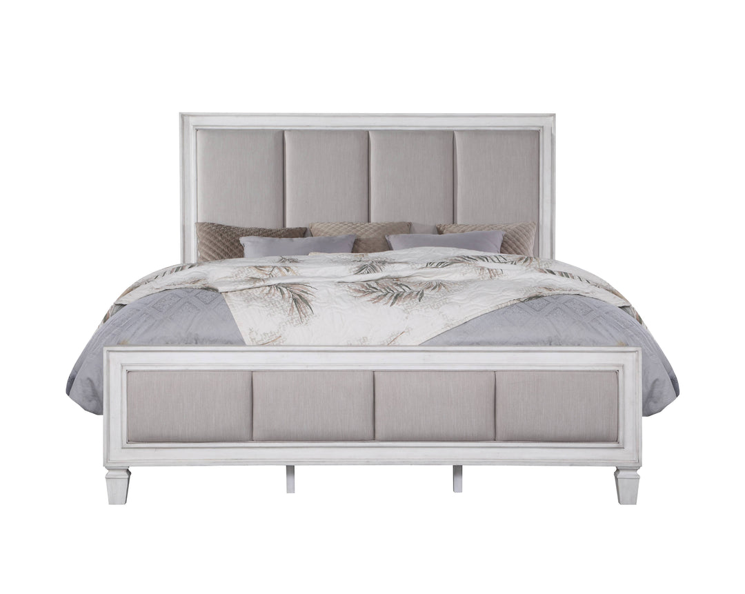 Katia - Eastern King Bed - White