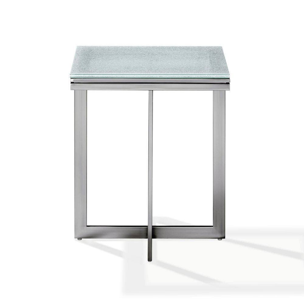 Modus Furniture 5Wt722 Eliza End Table In Ultra White