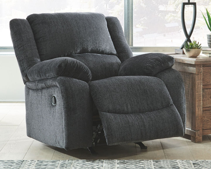 Draycoll - Rocker Recliner - Dark Gray