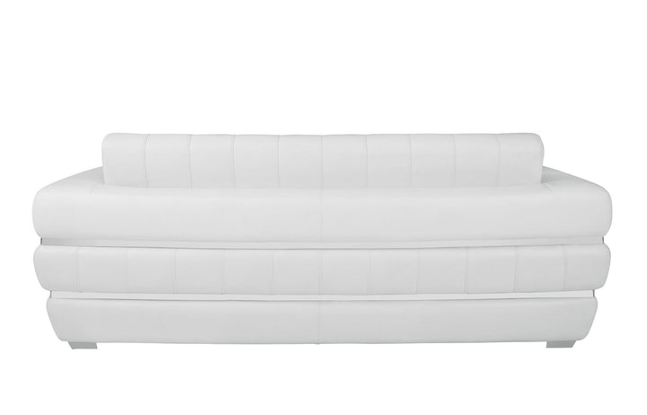 DivanItalia 904 Sofa in Top-Grain Italian Leather - White