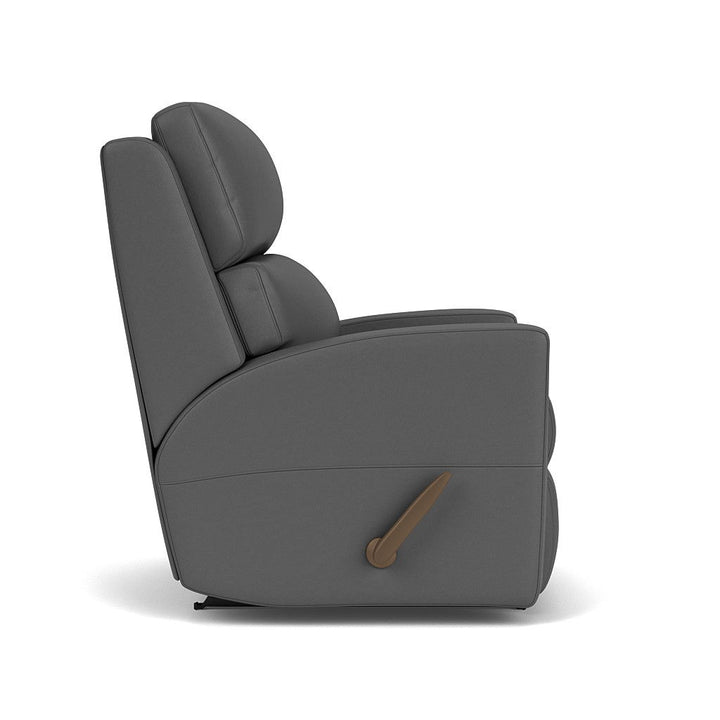 Catalina Leather Recliner Dark Gray