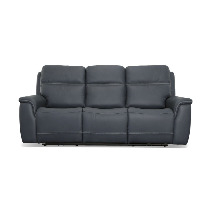 Flexsteel 1845-62PH-00942 Sawyer  Power Reclining Sofa With Power Headrests & Lumbar  Marine