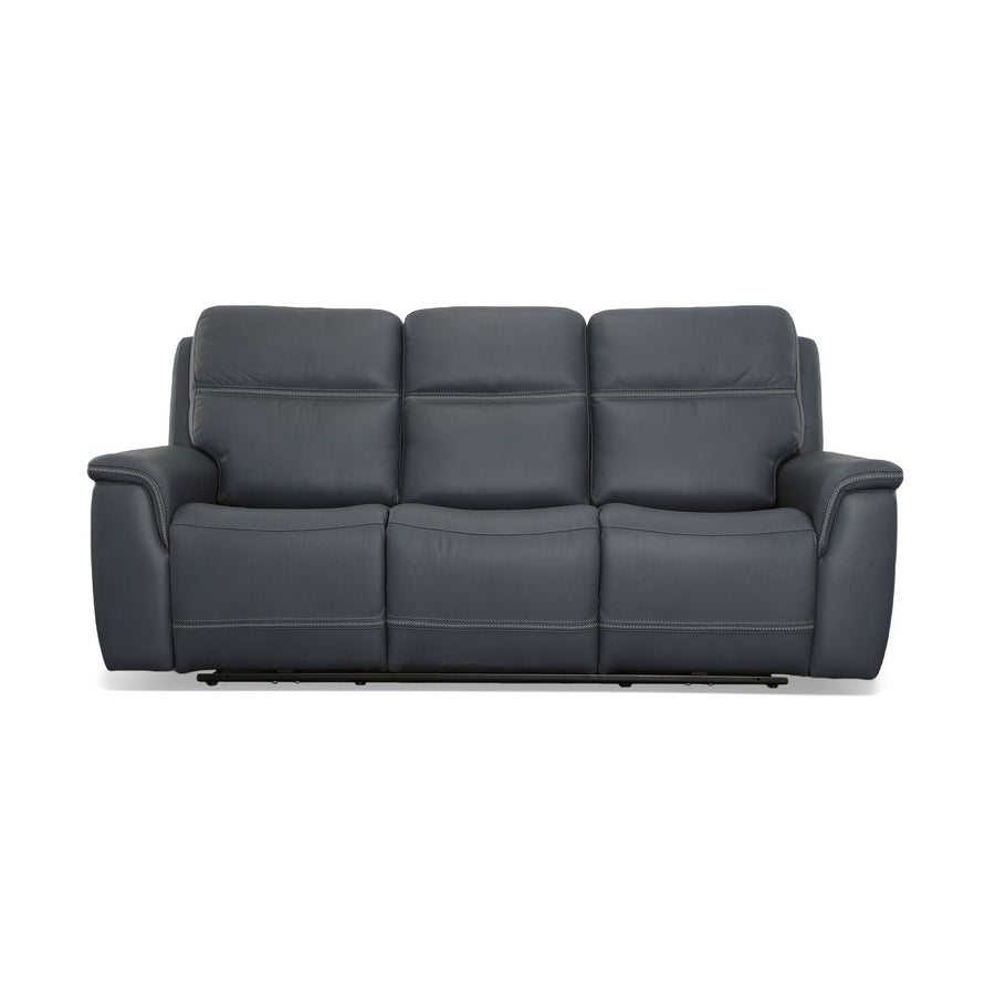 Flexsteel 1845-62PH-00942 Sawyer  Power Reclining Sofa With Power Headrests & Lumbar  Marine