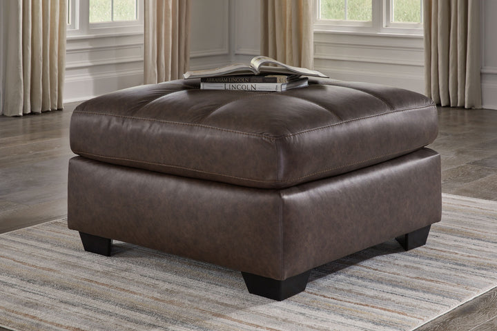 Barlin Mills - Oversized Accent Ottoman - Umber