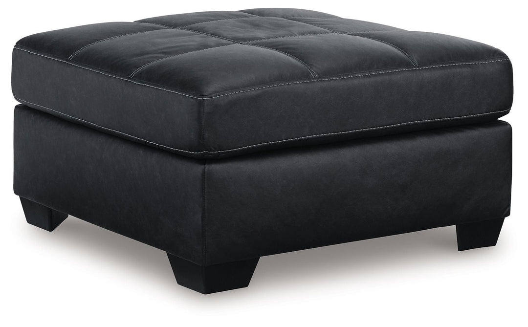 Barlin Mills - Oversized Accent Ottoman - Carbon