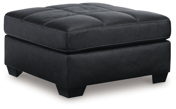 Barlin Mills - Oversized Accent Ottoman - Carbon