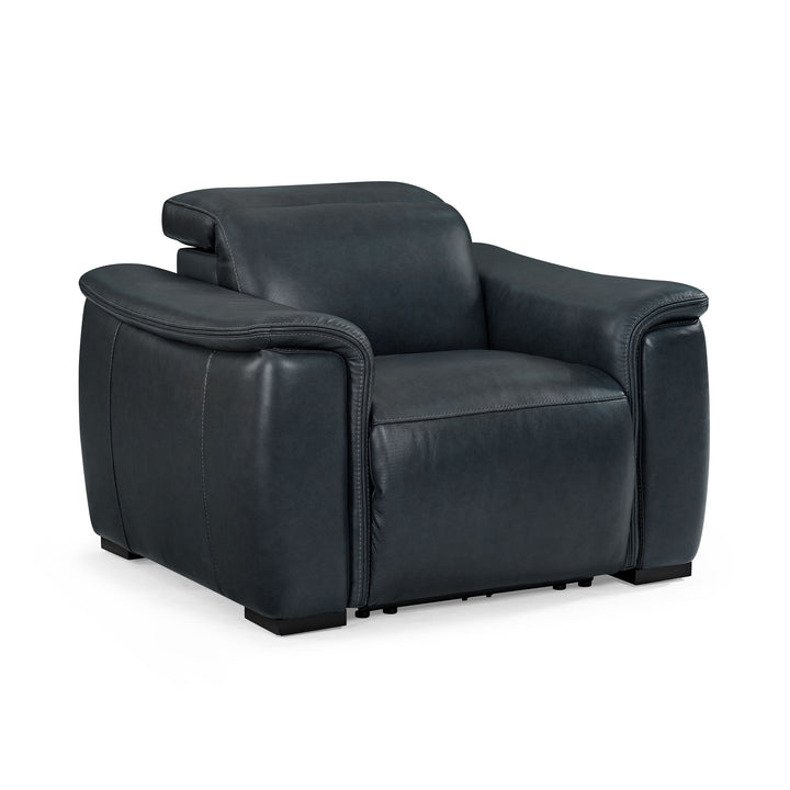 Camden  Power Recliner With Power Headrest  Black