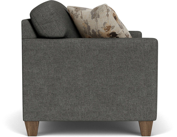 Flexsteel 5552-41 Serendipity  Stationary Twin Sleeper  Dark Gray