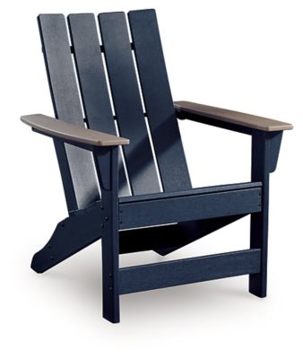 East Beach Adirondack Chair - Blue | Ashley Furniture