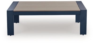 East Beach Outdoor Coffee Table - Blue Coffee Table modern furniture Contempo Furniture