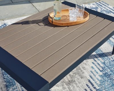 East Beach Outdoor Coffee Table - Blue Coffee Table modern furniture Contempo Furniture