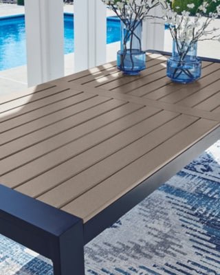 East Beach Outdoor Dining Table - Blue Dining Table modern furniture Contempo Furniture