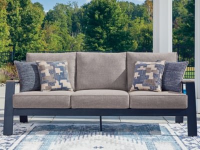 East Beach Outdoor Sofa with Cushion - Blue Outdoor Seating modern furniture Contempo Furniture
