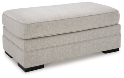Eastonbridge Ottoman - Gray Upholstered Ottoman modern furniture Contempo Furniture