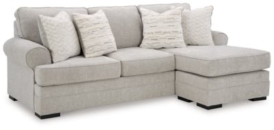 Eastonbridge Sofa Chaise - Gray Stationary Sofa modern furniture Contempo Furniture