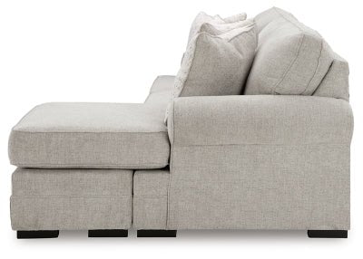 Eastonbridge Sofa Chaise - Gray Stationary Sofa modern furniture Contempo Furniture