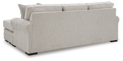 Eastonbridge Sofa Chaise - Gray Stationary Sofa modern furniture Contempo Furniture