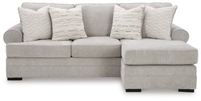 Eastonbridge Sofa Chaise - Gray Stationary Sofa modern furniture Contempo Furniture