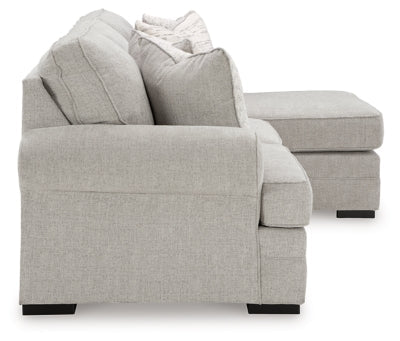 Eastonbridge Sofa Chaise - Gray Stationary Sofa modern furniture Contempo Furniture