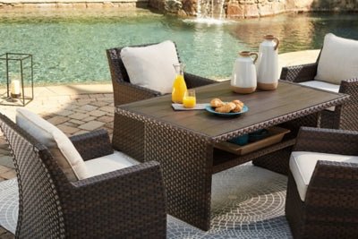 Easy Isle Multi - Use Table - Beige Dining Table modern furniture Contempo Furniture