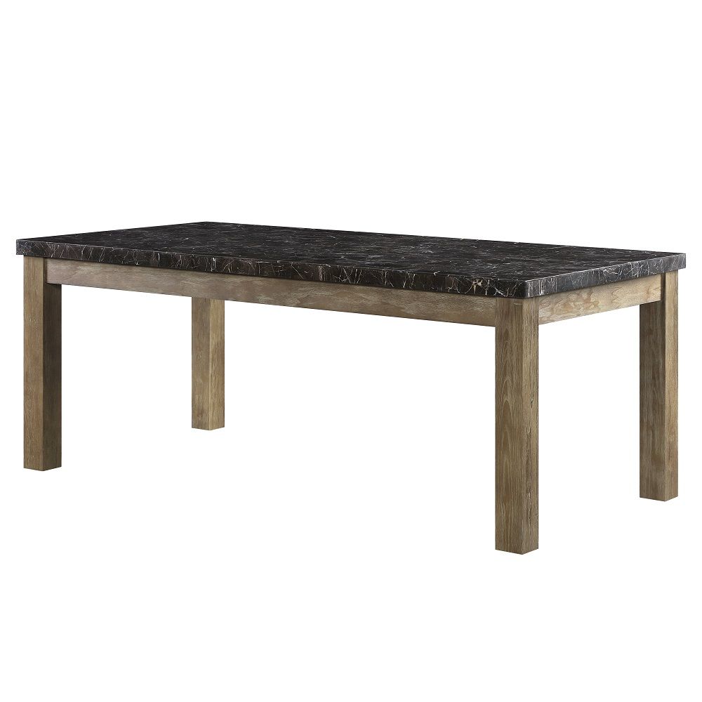 Charnell - Dining Table - Marble Top & Oak