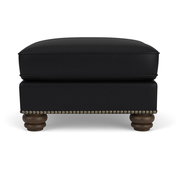 Bexley Leather Ottoman