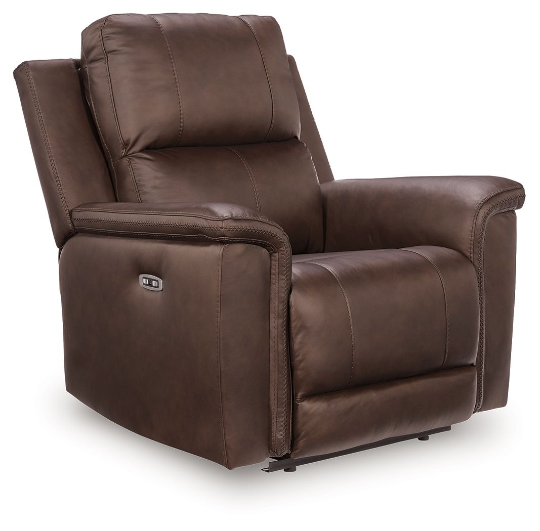 Bleckley - Power Recliner With Adjustable Headrest - Espresso by Ashley Furniture product image