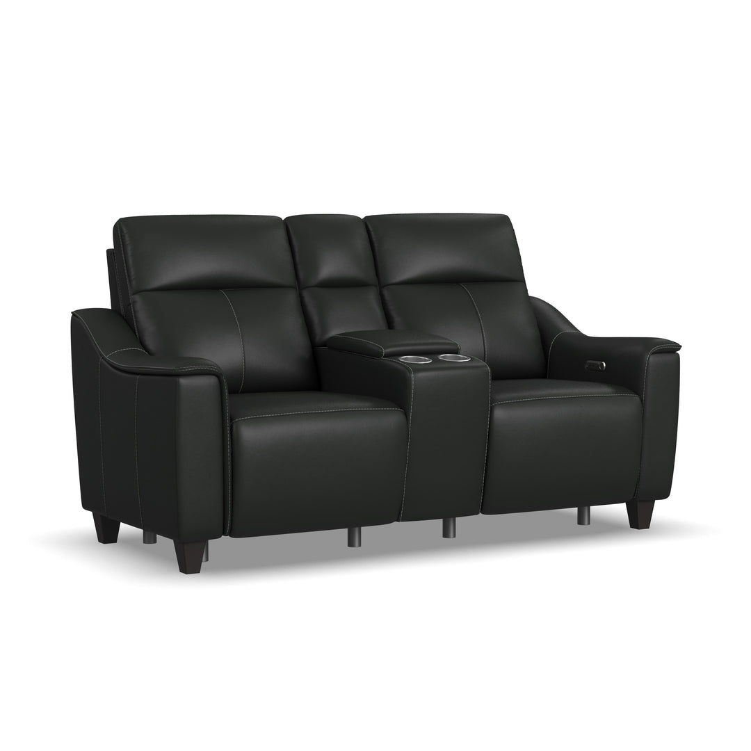 flexsteel-1125-64ph-91800-walter-power-reclining-loveseat-with-console-power-headrests-coal