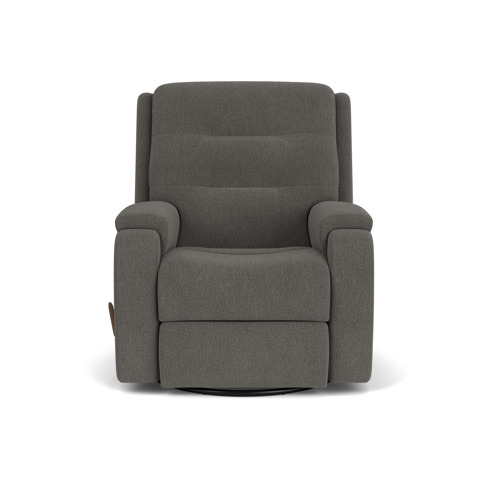 Arlo Swivel Gliding Recliner Dark Gray