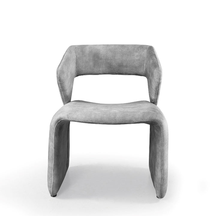Modern Linus Accent Light Grey Chair
