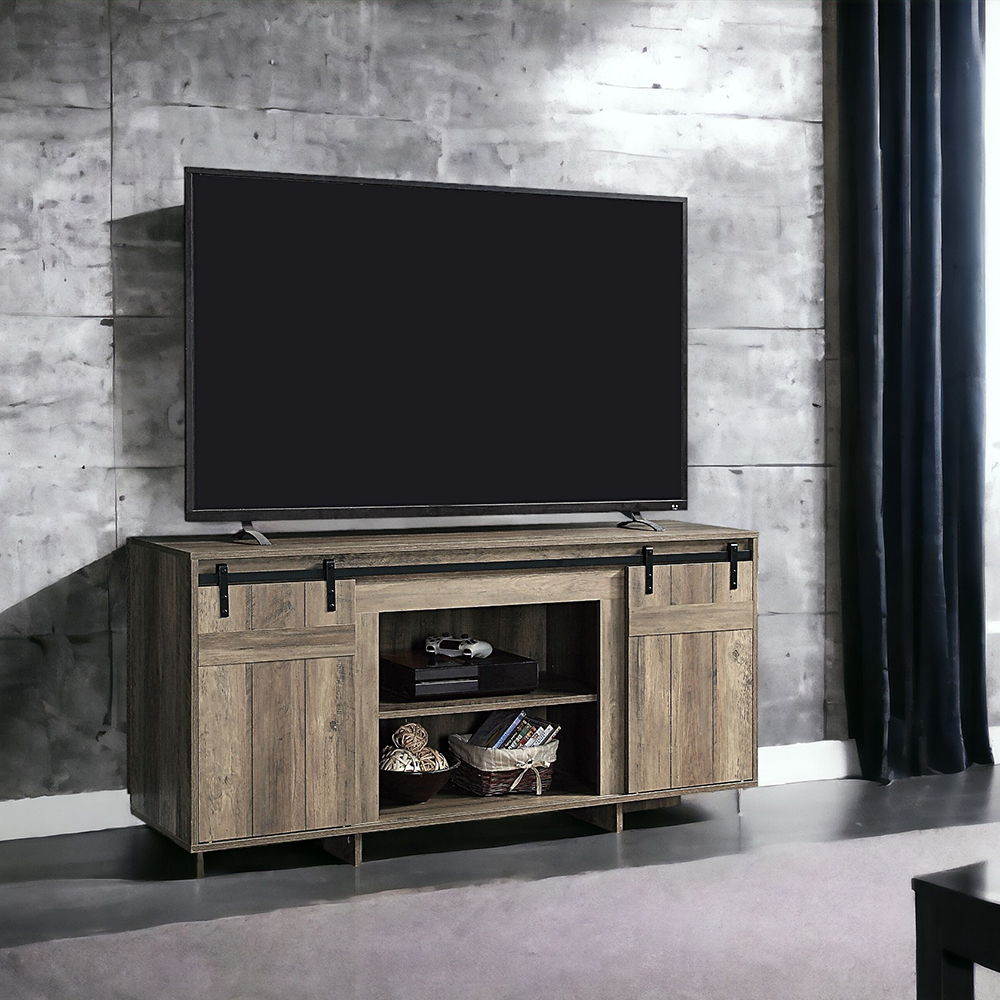 Bellarosa - TV Stand Same As 91608) - Gray Washed