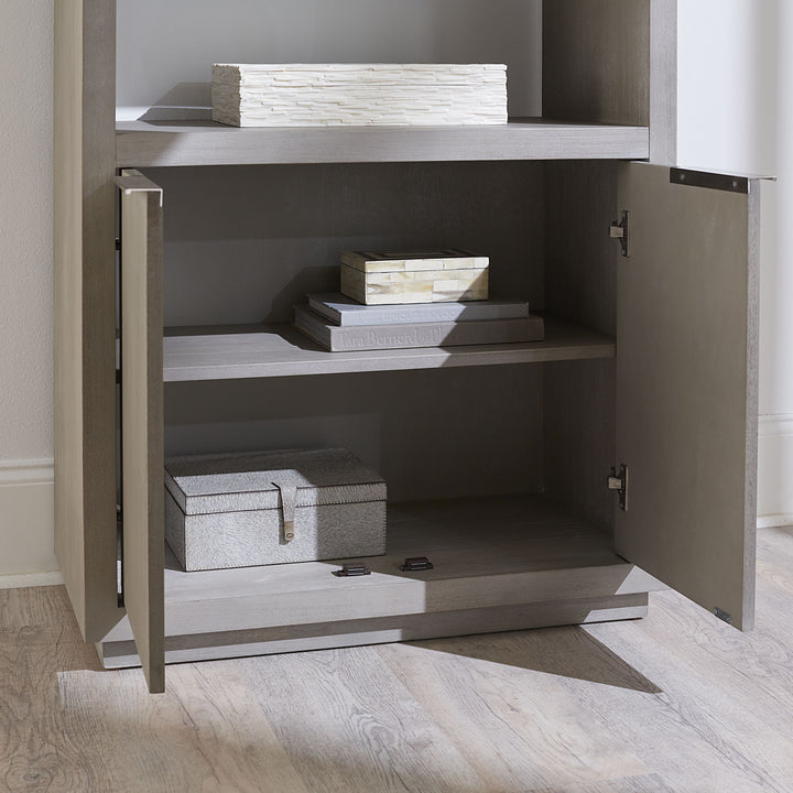 Modus Furniture Azbx19 Oxford Bookshelf In Mineral