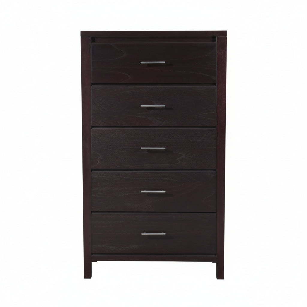 Modus Furniture Nv2384A Nevis Five Drawer Chest In Espresso 2024