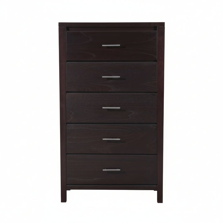Modus Furniture Nv2384A Nevis Five Drawer Chest In Espresso 2024